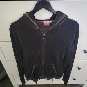 Juicy Couture Velour Track Suit Chocolate Brown 1X